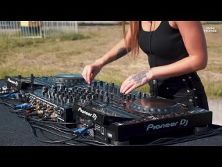 Xenia - Live @ Radio Intense, The State Aviation Museum, Kyiv, Ukraine 22.07.2021   Techno DJ Mix 4K