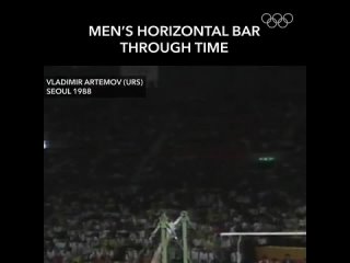 Olympics - The mens high bar on Olympic Games! -