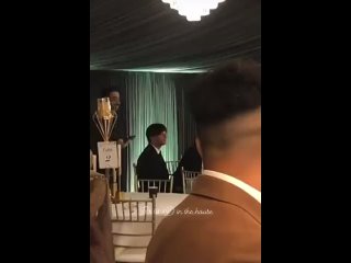 louis at the wedding