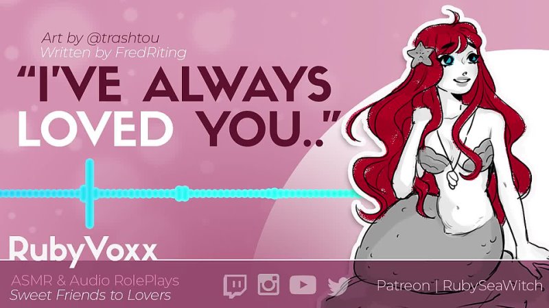 Ruby Voxx Your Summer Mermaid asks you to Stay. . Forever, , friends to lovers, wholesome cute