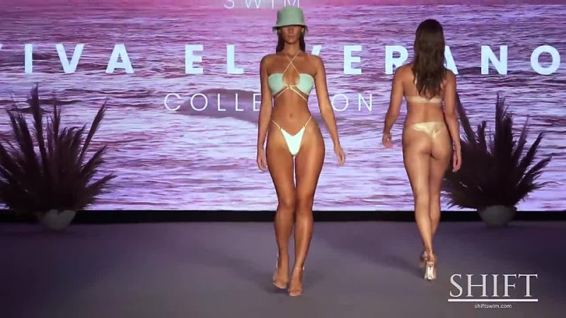 OH POLLY PRESENTS NEENA SWIM in 4 K Bikini Fashion Show with Priscilla Ricart and