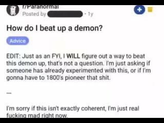 How do I beat up a demon?
