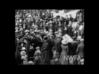 NWFA 5953 Procession - Rose Queen Ceremony circa 1908