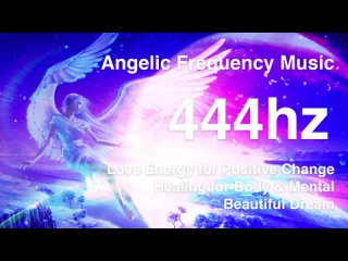 444hz Angelic Piano Music | BinauralBeatsDelta3H | Pure Sine Wave | Meditation Music |