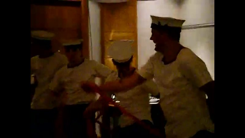 Sailors stripping PINK BALL