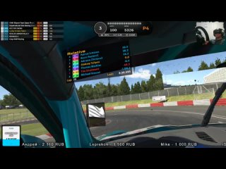 iRacing  4 часа Nordschleife на Porche 911 GT3 CUP  (991)| SOLO