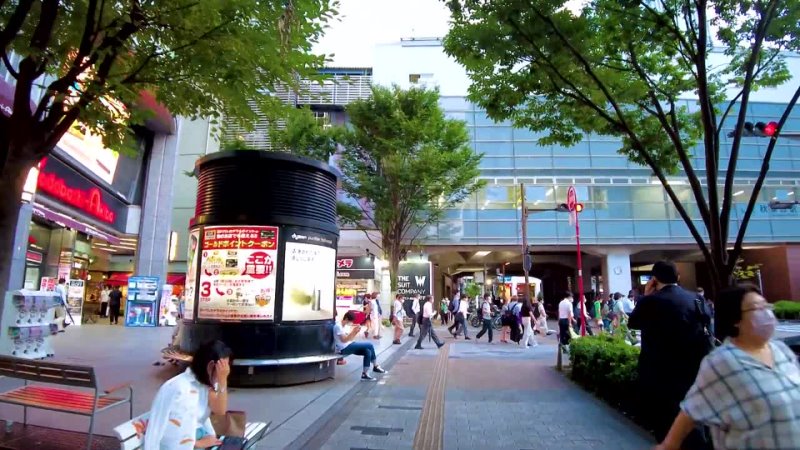 Japan Walk Together Walk Akihabara Walk in Tokyo Cosplay Sanctuary (4 K ASMR non stop 1 hour 02