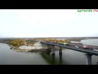 В Зеленодольском районе пустили движение по новому мосту через Свиягу