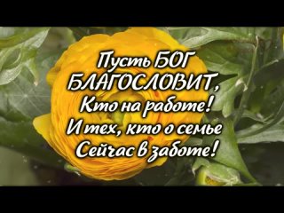 Самое Красивое Пожелание Друзьям! _Моим Друзьям_ Трогательно до Слёз! Читает Владимир Фёдоров.mp4