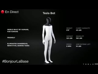 Tesla Bot : L’incroyable robot d’Elon Musk #Podcast