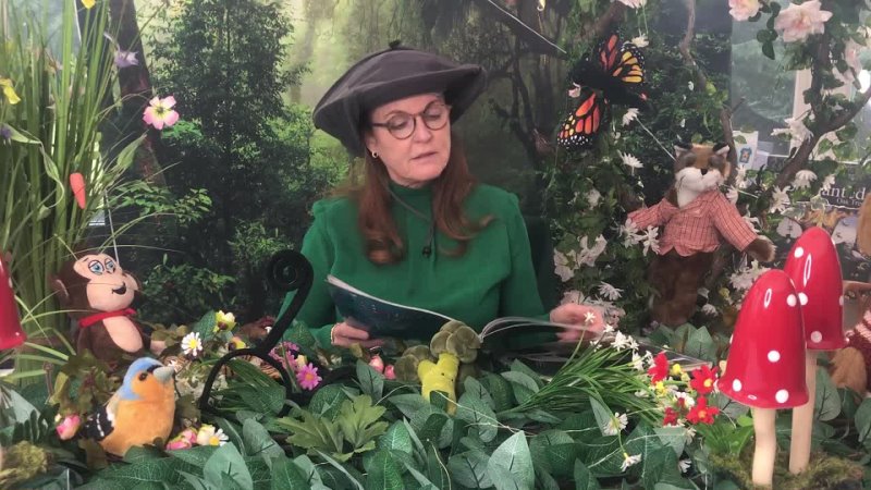 Sarah Ferguson reading I Love You Just The Way You Are by Rosie