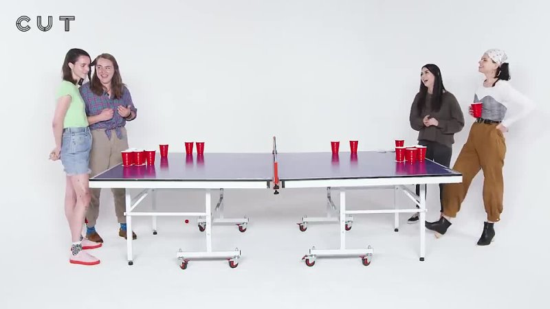 Lesbian Blind Date Free-For-All   Fear Pong   Cut