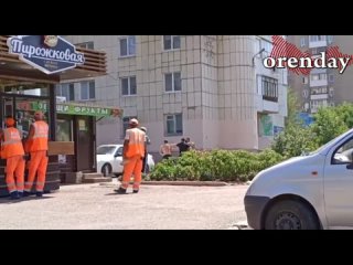 В Оренбурге дебошир пришел с мачете в Магнит