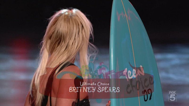 Britney Spears Teen Choice Awards 2009 The Ultimate