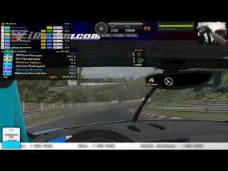 iRacing 4 часа Nordschleife на Porche 911 GT3 CUP (991)| SOLO