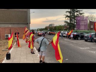 Madrid · Convocatoria «Sánchez Vete Ya» cerca de la Sede del Gobierno Socialista (24 agosto ...