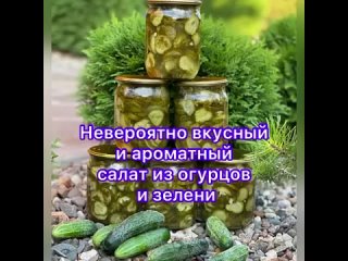 Изумительные_огурцы_с_зеленью_и_чесноком