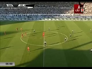 Beşiktaş - Galatasaray 1-0 (2002-03)  90 DAKİKA ’’Sergen Attı Şampiyonluk Geldi’’