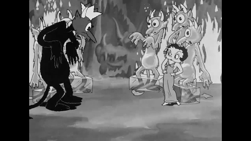 Betty Boop Red Hot Mamma Бетти Буп Адские колокола (1934) Max Dave Fleischer Макс