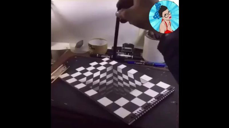 Рисуем 3D иллюзии