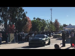 Dodge Challenger Hellcat Burnout