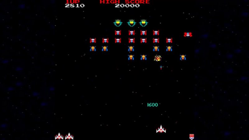 Galaga 1981 Namco Mame Retro Arcade Games