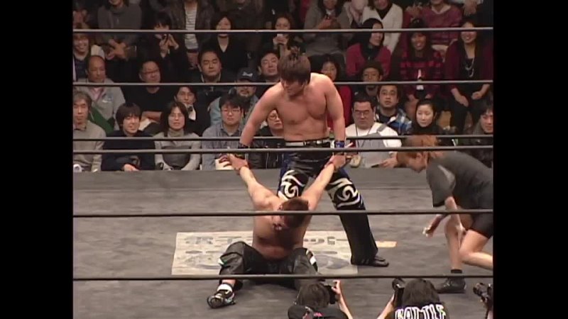 HARASHIMA & Munenori Sawa vs. Daichi Kakimoto & Yoshihito Sasaki (DDT Into The Fight 2008)