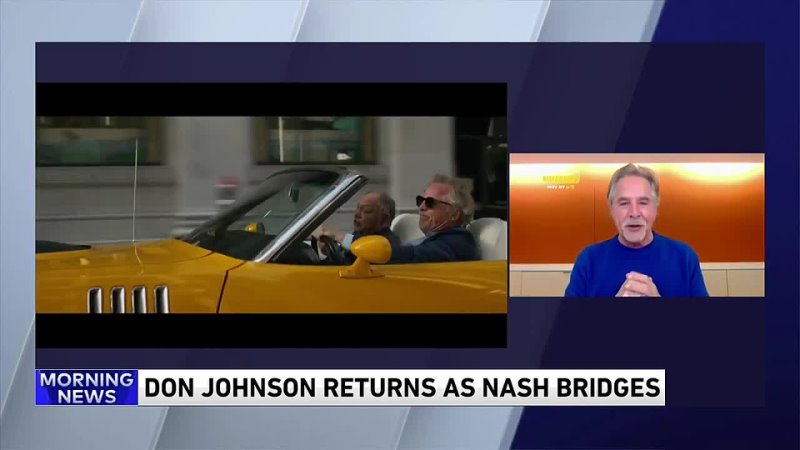 Don Johnson brings his Nash Bridges character back to the small screen with a new 2 hour revival