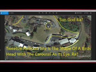 Summer Wells: Tweetsie Railroad Shaped Like Sun God Ra With The Carousel Located Within Its Eye W...