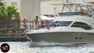 SHE KNOWS HOW TO PARTY !! MIAMI RIVER _ BOAT ZONE