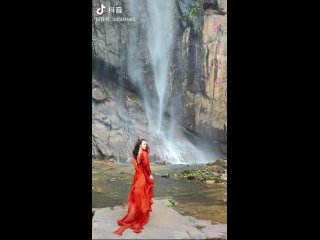 龙穿峡大瀑布 водопад Тайчжоу
