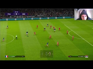 Франция - Сербия PES 2021