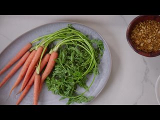 10.Veggie Spread Grilled Carrots With Labneh and Dukkah