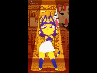 [ZONE TOONS] Cat On The Ceiling (Ankha - Animal Crossing)