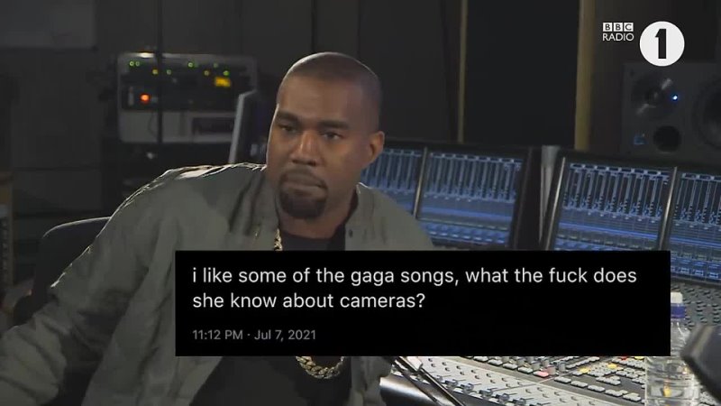 Kanye West once
