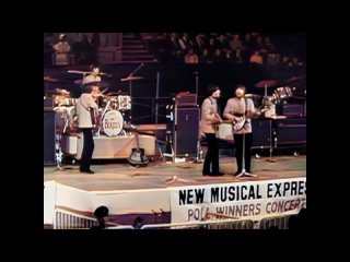 The Beatles 1965.04.11 Empire Pool, Wembley (Colorized)