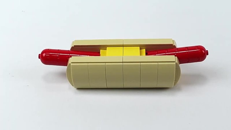 Инструкция Хотдог из LEGO