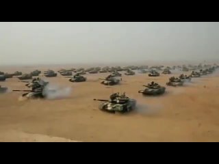 Индусы показали пустыне сколько у них боевых слонов Т-90С :