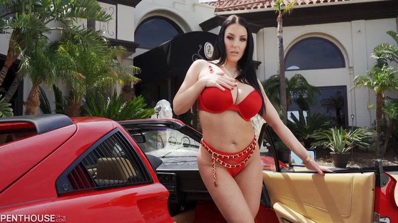 Penthouse Pet Angela White Stripteases