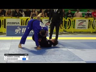 SF OPEN CLASS - FELIPE ANDREW LEANDRO SILVA vs AUSTIN RASHAD BAKER #IBJJFPAN2021