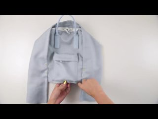 DIY Mini Backpack From Scratch! (Fjällräven Kånken style) _ WITHWENDY