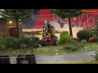 MIND BLOWING! Micro scale RC Trucks! Skidder! Boat! Loader