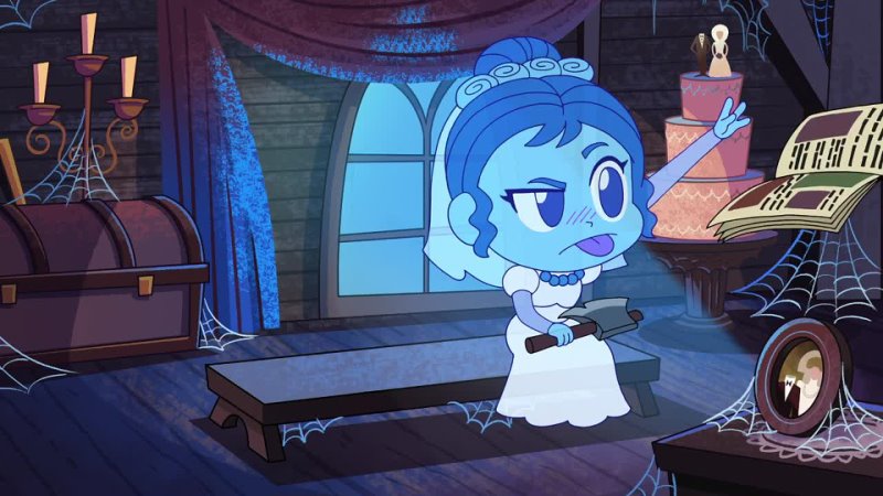 Mollys Haunted Mansion Chibi Tiny Tales The Ghost and Molly Mc Gee Disney Channel Animation 6 Xpr