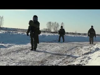 Тактико-специальное занятие с военными инженерами ЦВО.