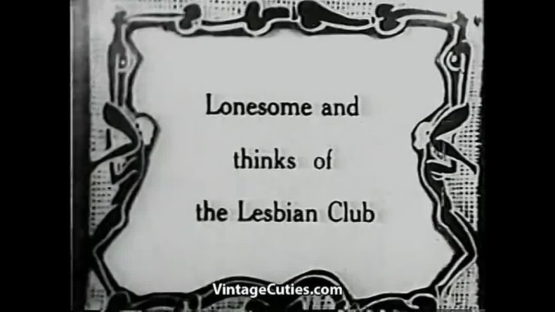 20s vintage porn film horny lesbian lady loves big