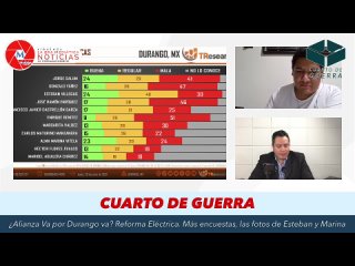 #LaEraM | #CuartodeGuerra    - ¿Alianza PRI-PAN-PRD va? - Reforma Eléctrica  - Análisis de Encuestas: Massive Caller, Rubrum …