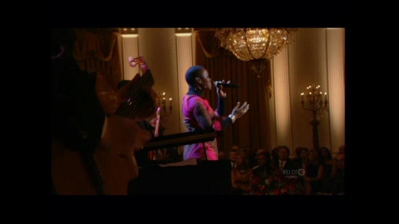 India. Arie Summer Soft Stevie Wonder In Performance At The White