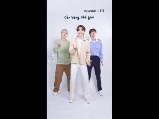 BTS x Hyundai Jin, Suga, Jimin