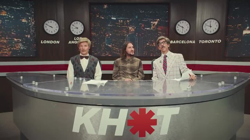 Red Hot Chili Peppers - Breaking News out of the KHOT News Room!