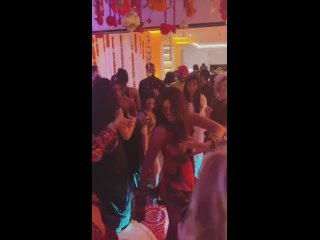 Priyanka dancing yesterday at party!